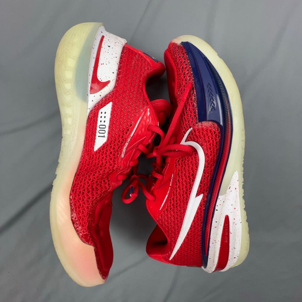 Nike Air Zoom GT Cut 1 EYBL Nationals 2021 PE Mens 8.5 Rare Red Player Exclusive